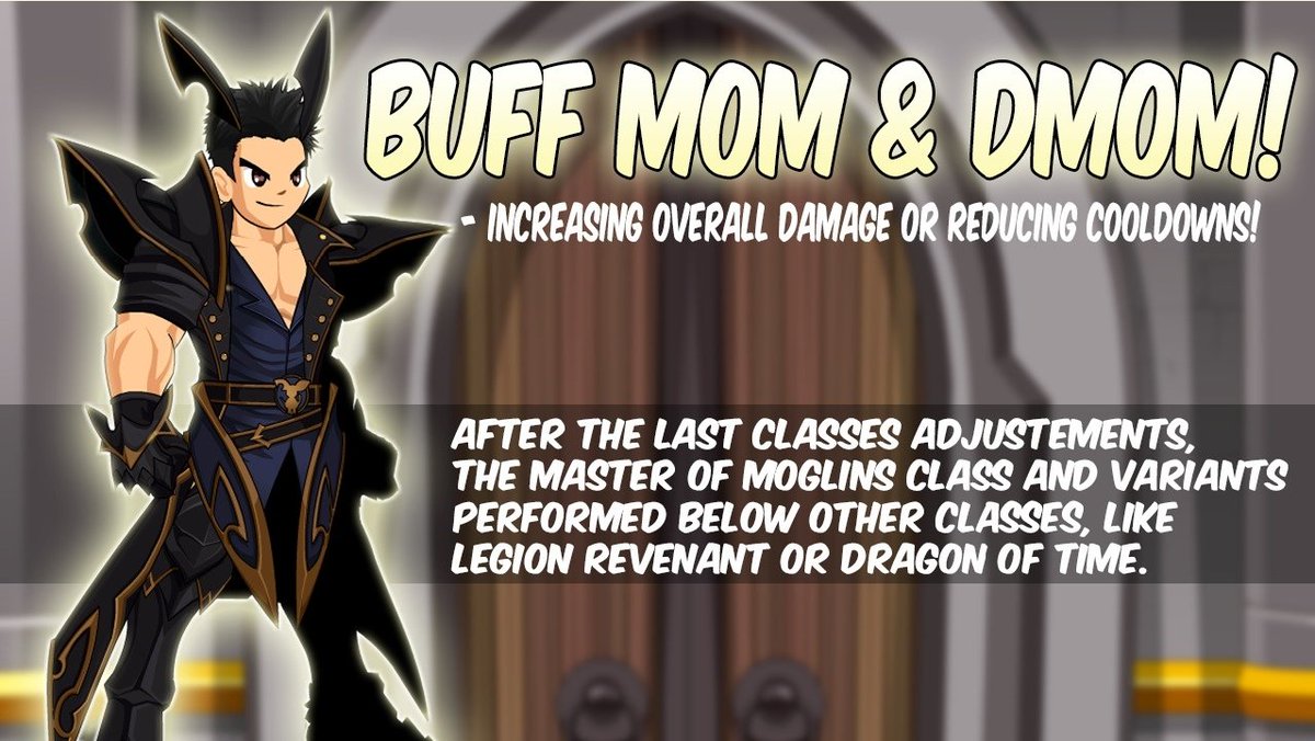 BlackBuutrabeco's tweet photo. Hello everybody. I come through this tweet to request a review and readjustment in the performance of the Master of Moglins class. Currently, it is one of the most expensive classes in the game, and has been performing below what it should have compared to other classes. https://t.co/AWBT4DX1HD