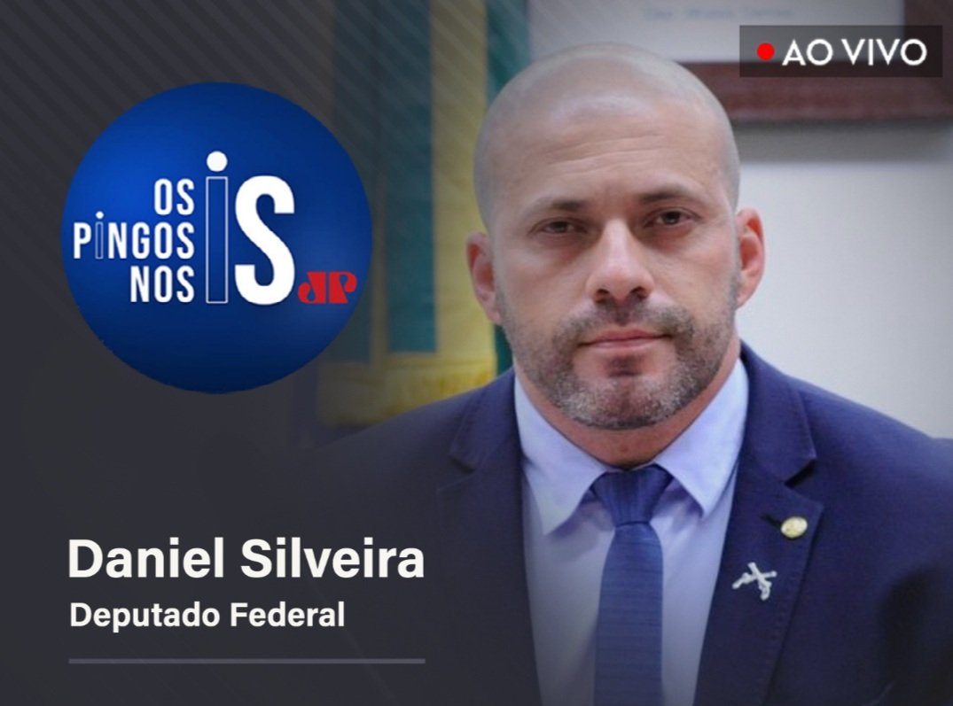 pelapatria142's tweet photo. Amanhã, sexta feira, teremos em o pingo nos is, na @JovemPanNews , entrevista exclusiva com o deputado federal Daniel Silveira. Quem quiser e puder assistir, será muito bem vindo.

@GFiuza_Oficial @augustosnunes @anapaulahenkel @josemtrindade https://t.co/HM4MFAXo40