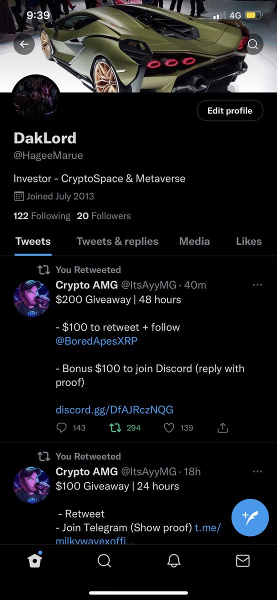 HageeMarue's tweet photo. @ItsAyyMG @BoredApesXRP Done ✅ https://t.co/hLA2ahpjv2