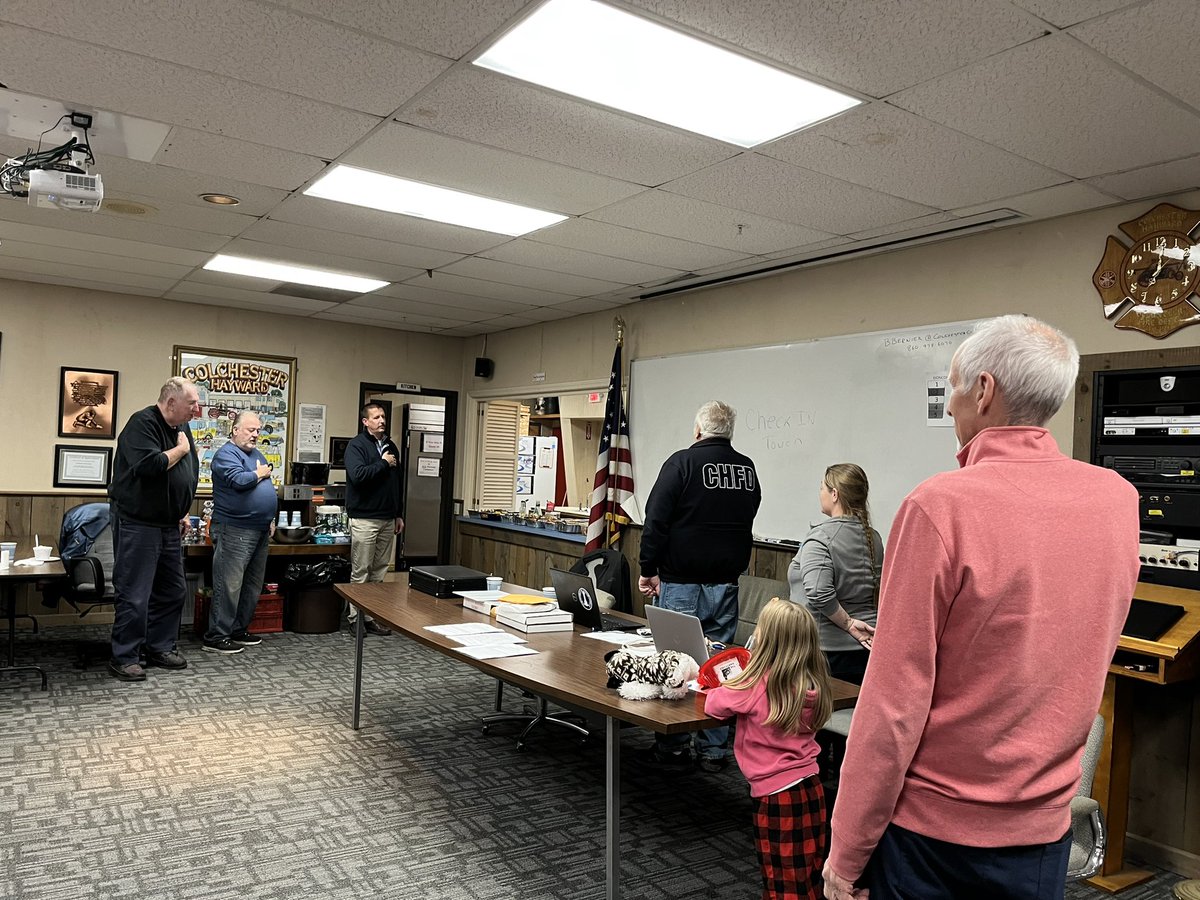 NormCT's tweet photo. We owe an incredible amount of gratitude to our first responders, many of whom in the area are volunteers. I’m happy to have had the chance tonight to thank in-person Colchester’s first responders for their service, with @BrianSmithCT. https://t.co/zVAShdn7VF