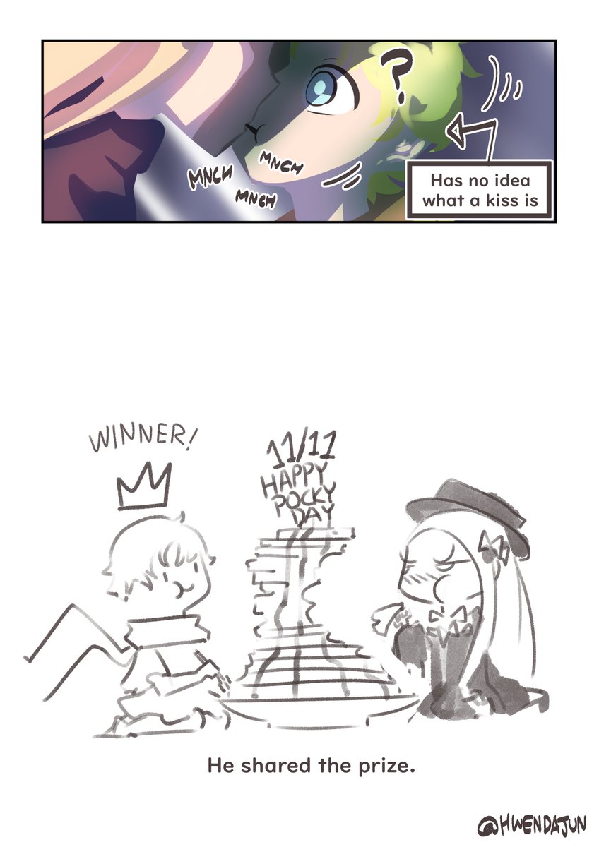 ForeignerGO #57: Pocky Game
#FGO #ForeignerGO #フォーリナー #アビゲイル #アビーちゃん #ボイジャー #ポッキーの日 