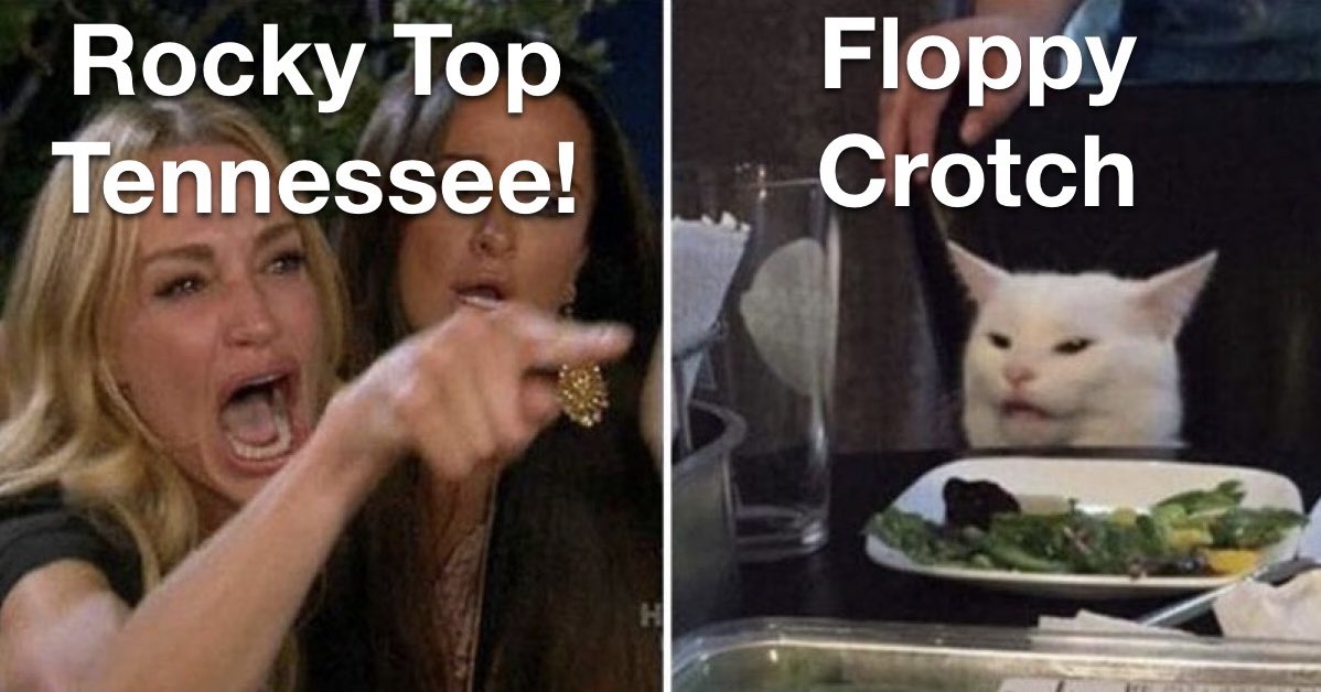 ShayDawwg3's tweet photo. Don’t want either! 😬
#TenneseeHateWeek
#GoDawgs https://t.co/zO3DOsdfSl