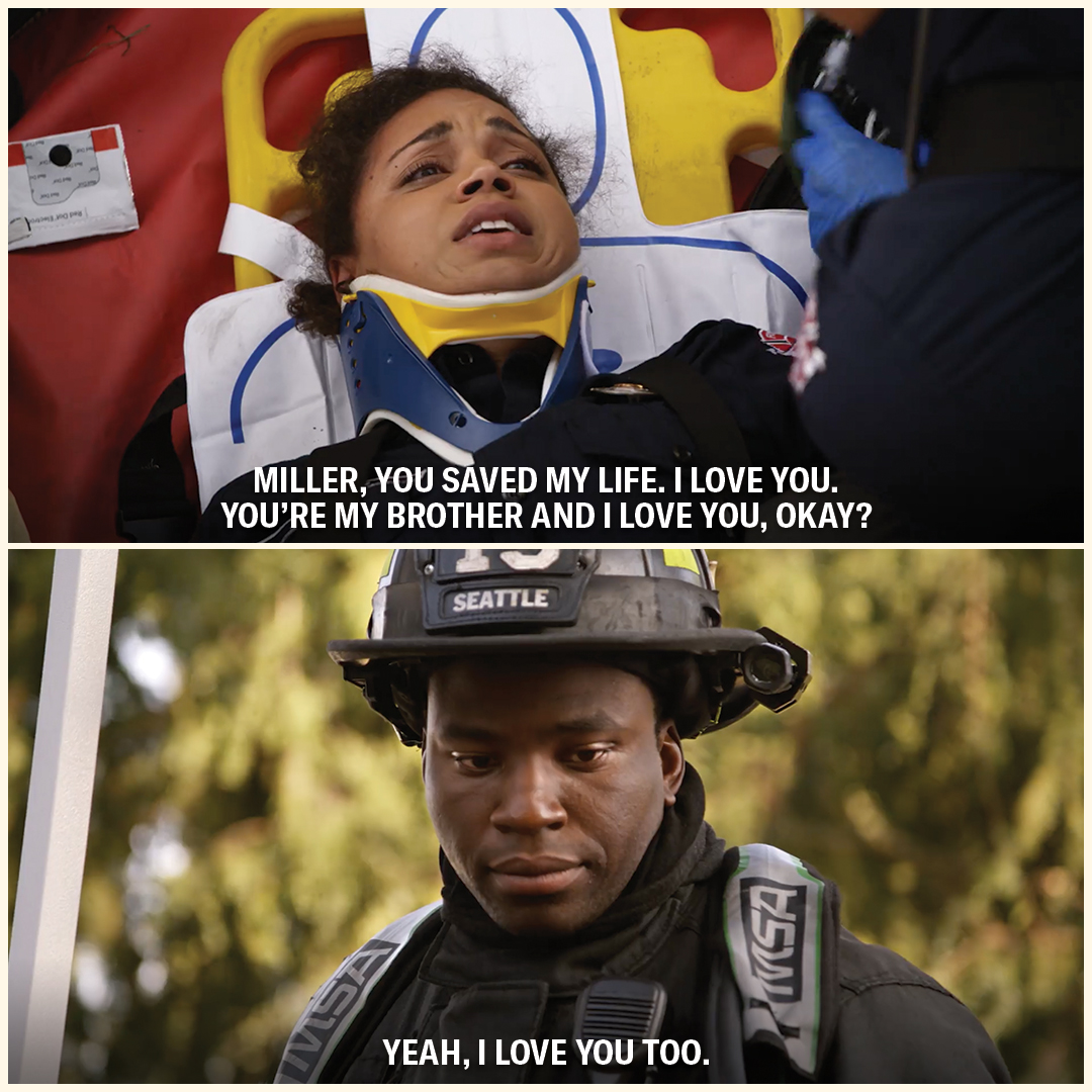 Station19's tweet photo. 🥺🥺 #Station19 https://t.co/rS4AsWvC4a