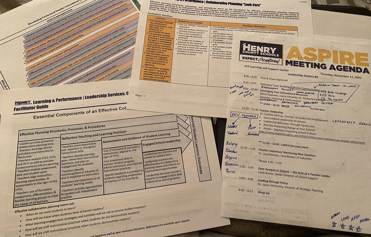 DrMilesk31's tweet photo. I have learned so much from our #ASPIRE22 meeting. From the importance of effective communication & mentorship, leading through policy, leading w/ data, to leveraging resources. Thank you HCS for taking time to develop leaders. @CynthiaMcCray19 @austin_carla @ManrossClass https://t.co/lo0zJiAUKD