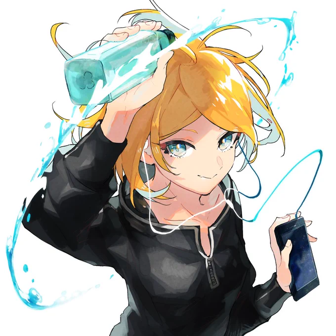 ピアプロ運営です。本日は#洋服記念日 !という事で「洋服」作品をご紹介!オルさんのリンちゃん!音楽を聴きながら、キリッとした表情でこちらを見る姿がクールで素敵✨【https://t.co/fFa5AVyKOj】 #piapro #鏡音リン 