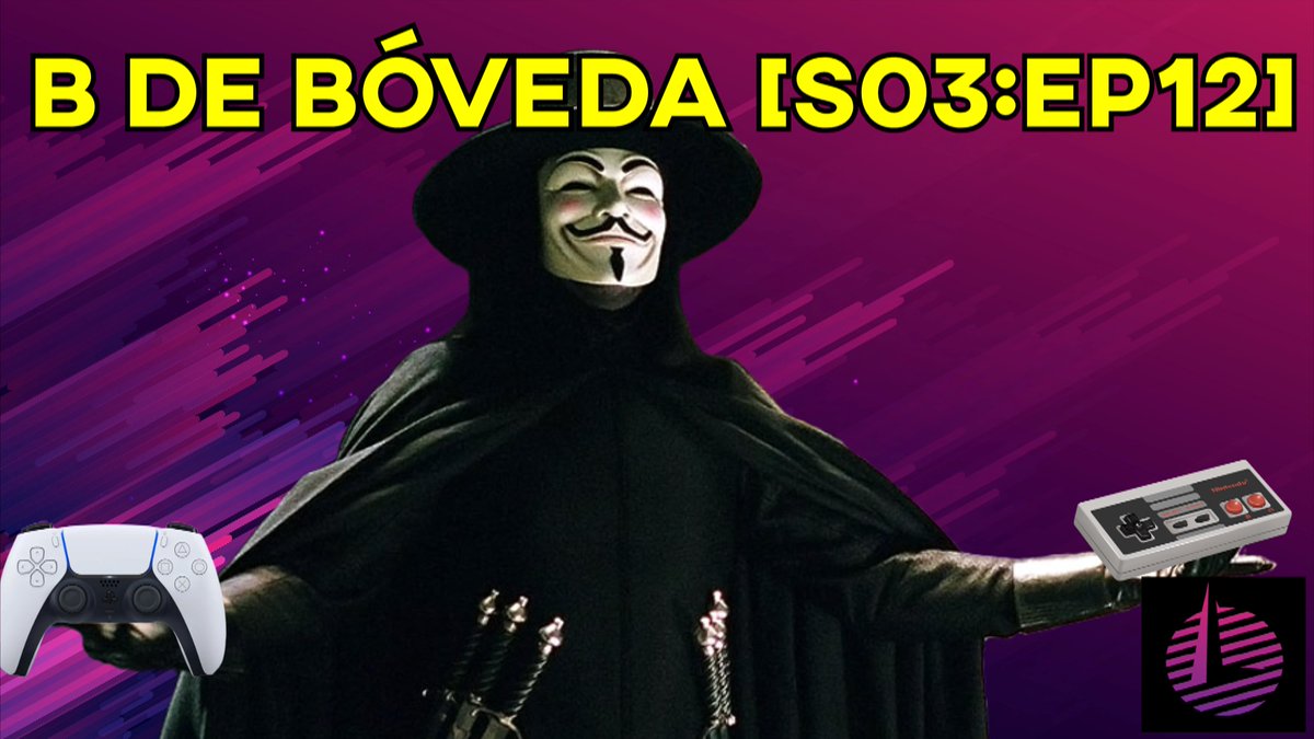 BovedaAcero's tweet photo. ¡Nuevo episodio en La Bóveda! Hablamos sobre V de venganza, Noviembre sin ti y sobre la historia del control en los videojuegos. ¡No te lo pierdas! Te esperamos aquí, en el podcast donde todo, comienza.

#vdevenganza #Noviembre #November #GunsNRoses #GamingLife https://t.co/iDaSgCeNKA