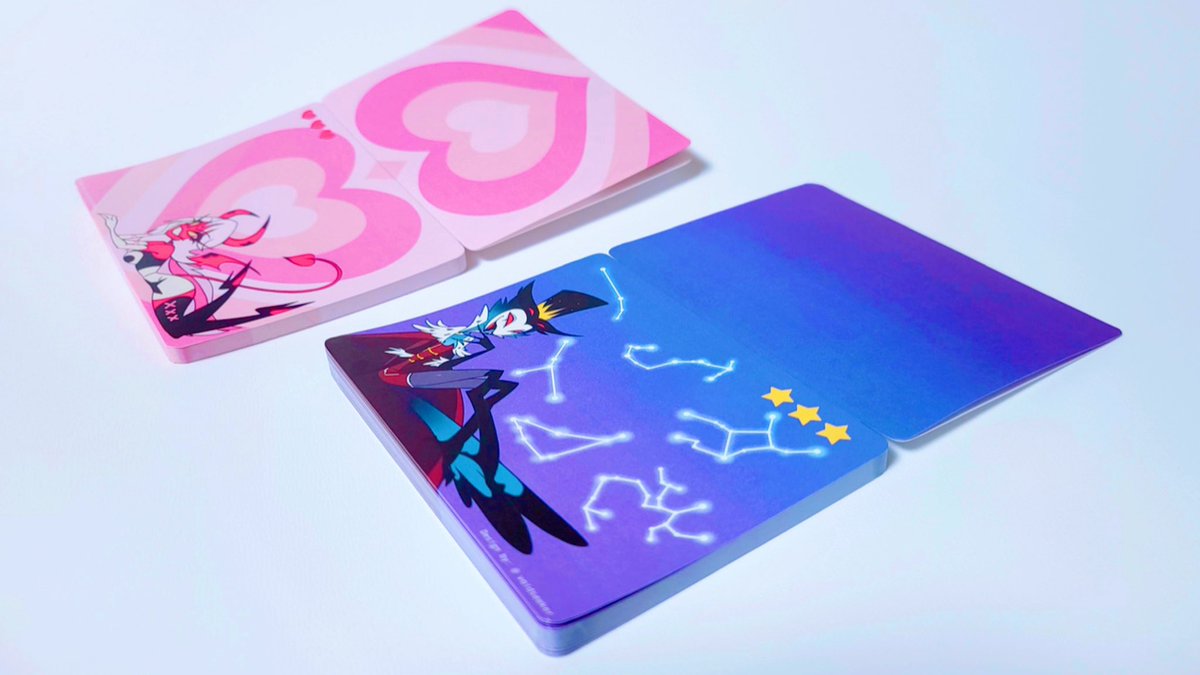 voidseeker_'s tweet photo. My Hazbin Hotel memopad is now on sale with free shipping! ✨💕👑
It was supposed to be sold at the same time as my new standees, but we're selling the memopads first for this sale. https://t.co/N2d2214rDB https://t.co/8WlfGpMxwR