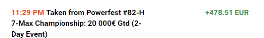 Ya han reembolsado el dinero por los eventos de dos días, casi prefiero que se haya cancelado el evento que jugarlo, teniendo en cuenta que es un suplicio durante este año y medio llegar a una FT para mí