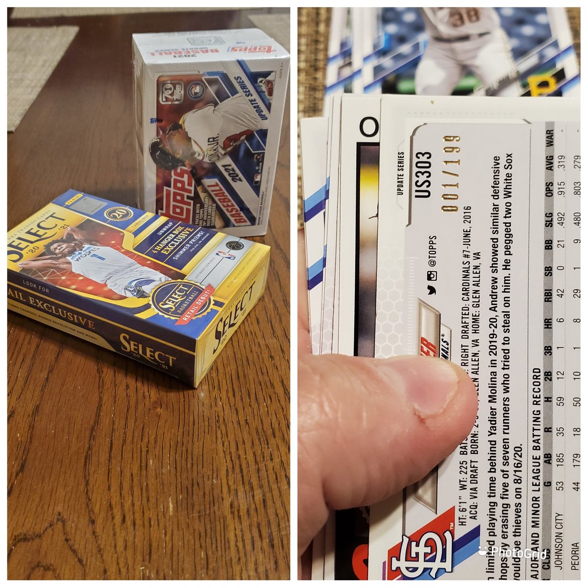 ONEDGE247's tweet photo. Quick Barnes Noble Rip with my boyz. #ToppsUpdate #SelectNBA https://t.co/FBJ22Fgx7I