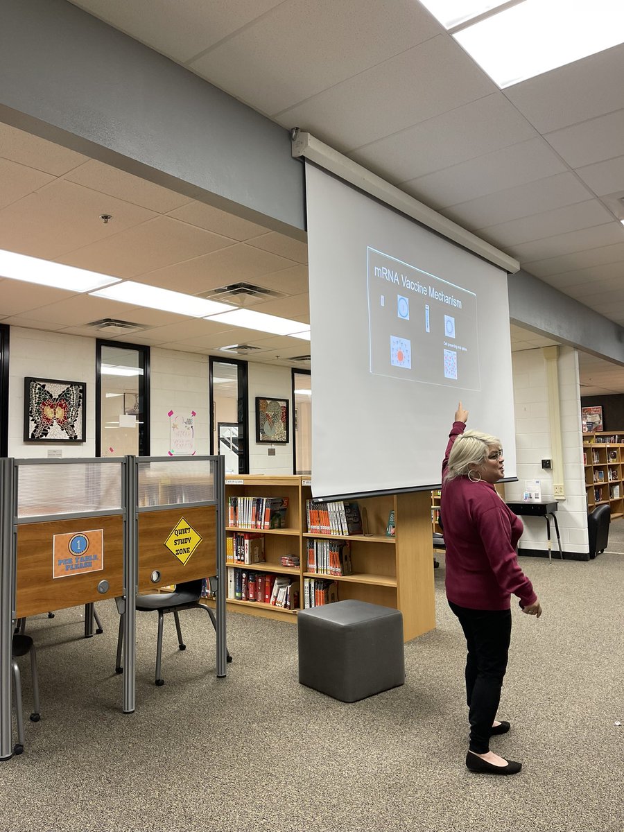 CHS Science NHS tweet media