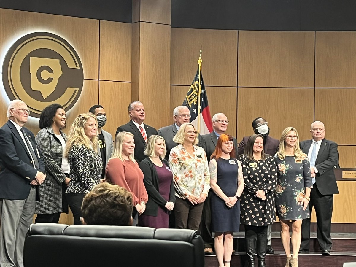 Congrats, <a href="/SprayberryHigh/">Sprayberry HS</a>! Being recognized for Cobb STEM certification @ tonight’s CCSD BOE mtg! <a href="/STEMsally/">Sally Creel</a> <a href="/CobbMathDept/">CCSD Math Leadership</a>