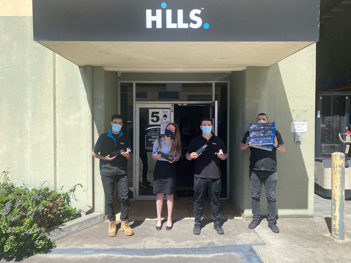 HillsLimitedAU's tweet photo. Here’s our #VIC team conducting a quality assurance check on our #LimitedEdition Hills #Trucks. 😄

Don’t own one yet? They’re rolling out the door so find your nearest branch at https://t.co/5NkLFckgxf and grab one today!

#promo #NSW #security #technology #youcanrelyonhills https://t.co/sMgrzmY3Sw