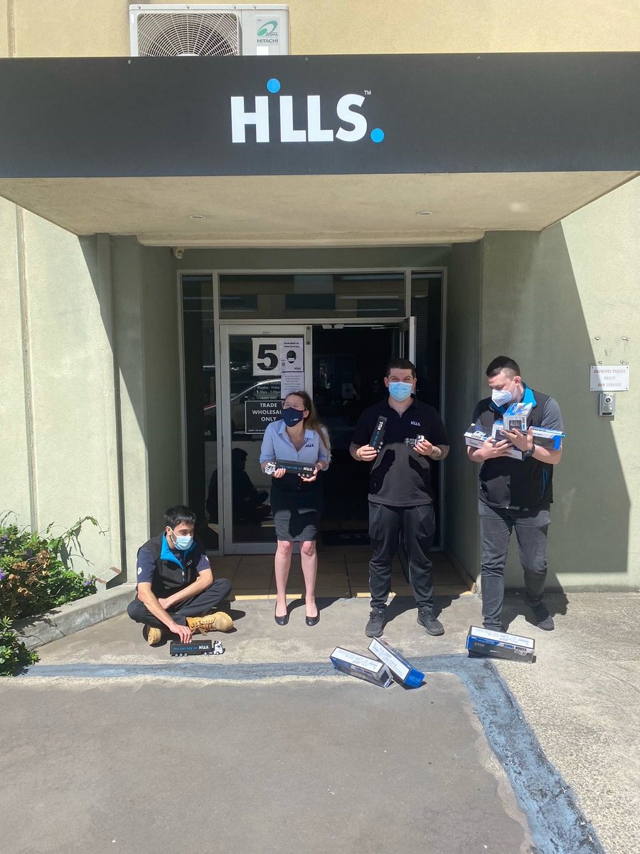 HillsLimitedAU's tweet photo. Here’s our #VIC team conducting a quality assurance check on our #LimitedEdition Hills #Trucks. 😄

Don’t own one yet? They’re rolling out the door so find your nearest branch at https://t.co/5NkLFckgxf and grab one today!

#promo #NSW #security #technology #youcanrelyonhills https://t.co/sMgrzmY3Sw