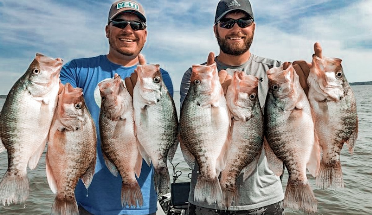 CrappieNow's tweet photo. “Slabzzzzzzz!” Nolan Beck at Ark-La-Miss Crappie getting these boys on big ol’ crappie with HH Rods And Reels!
Get you some at https://t.co/BdzdjowA4T!
#slabs #crappiefishingfools #catchinglimits #crappiefishingguide #fishingdaily #hhrodsandreels #hhrods #hhreels https://t.co/OQ5a6jWJvC