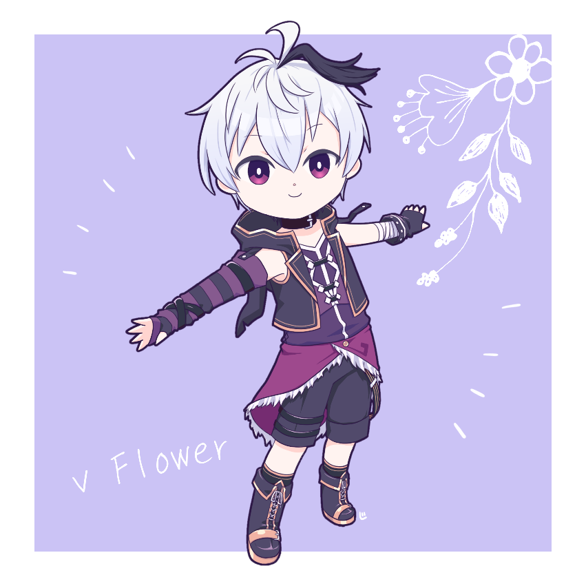 V Flower かわいく描けた V Flower ふらわ と じゃがバタのイラスト