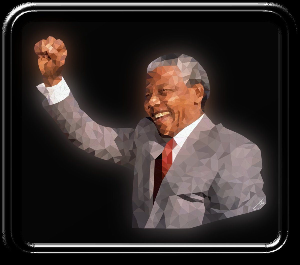 PolyLogicCNFT's tweet photo. The Mandela was made with 1378 individually placed triangles to recreate one of the most Iconic people of our times!!
#cnft #Cardano #CardanoNFT #ADA #Mandela 🔥

Come pop by our discord! We have a promo cnft up for giveaway right now that ends tomorrow!!!
https://t.co/KBtOqK7sjW https://t.co/YxFtX2bjsh