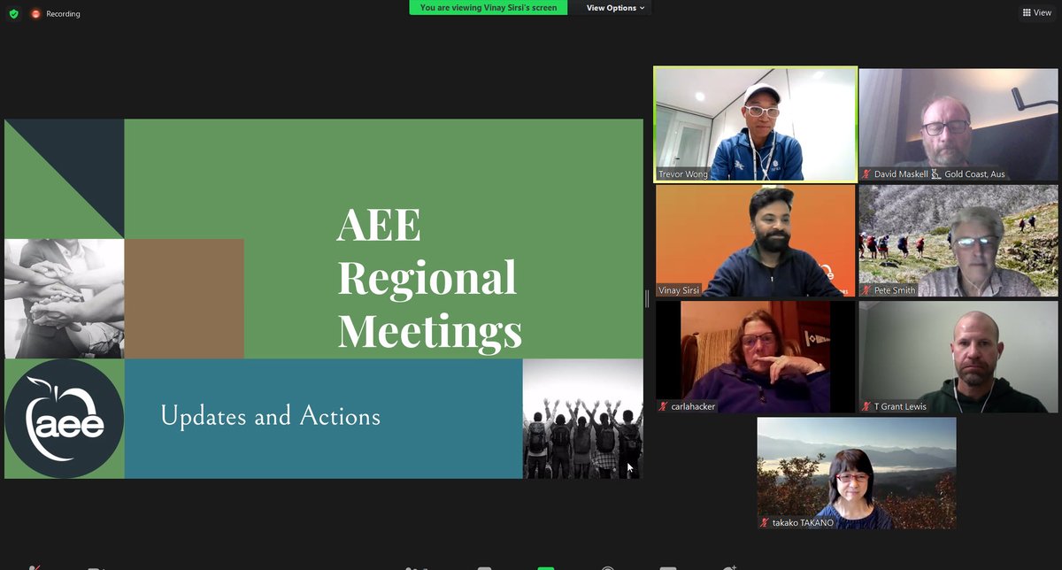 TournamentRef's tweet photo. Chatting and meeting folks in the @AssnforEE International Conference SE Asian Regional Meeting now - join us #AEE49 https://t.co/3xEgpFQzgR