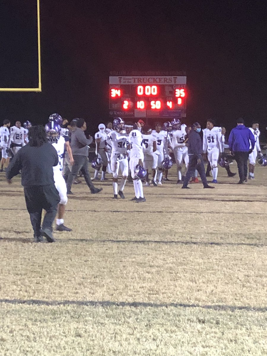 DCHHornets's tweet photo. Congratulations Hornets on your 35-34 win over Churchland! https://t.co/1CkibIUFoQ