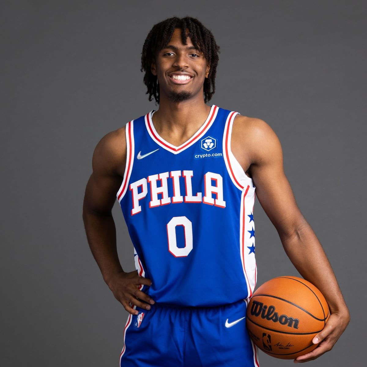 TheHoopCentral's tweet photo. Tyrese Maxey tonight: 

33 Points 
5 Assists 
4 Rebounds 
2 Blocks
1 Steal
63% FG

🔥 https://t.co/SkFKgZDoeM
