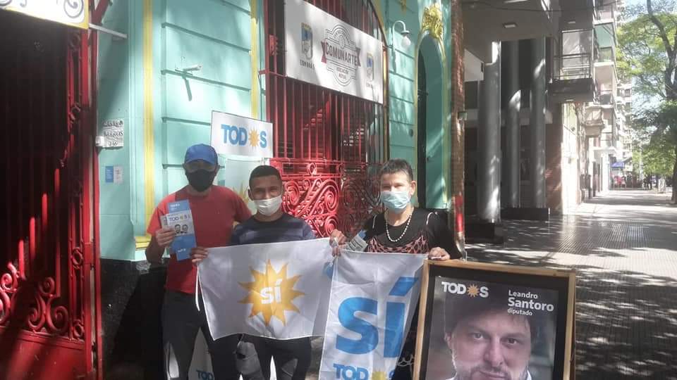 CentroComunarte's tweet photo. #Sí 
#FrenteDeTodos 
#Comuna5 
#leandrosantoro 
#alejandroamor 
#Elecciones2021 

SUMATE!! https://t.co/Q6Yk6t3X49