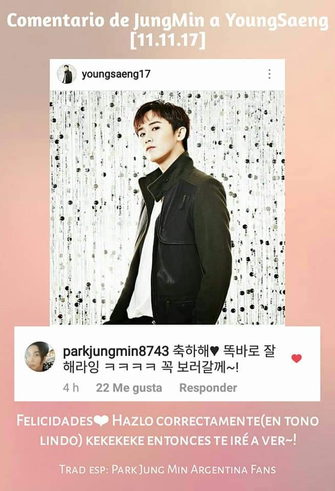 ilusion_wendi's tweet image. 11 de Noviembre, 2017 | Comentarios de Jung Min a los chicos (SS501) ~ 💚

Te extraño mucho Jung Min, en una sola noche nos dió:
#GaeMal 
#MinJun 
#KyuMin 
#MinSaeng 

¿Se acuerdan de este momento? 🥺