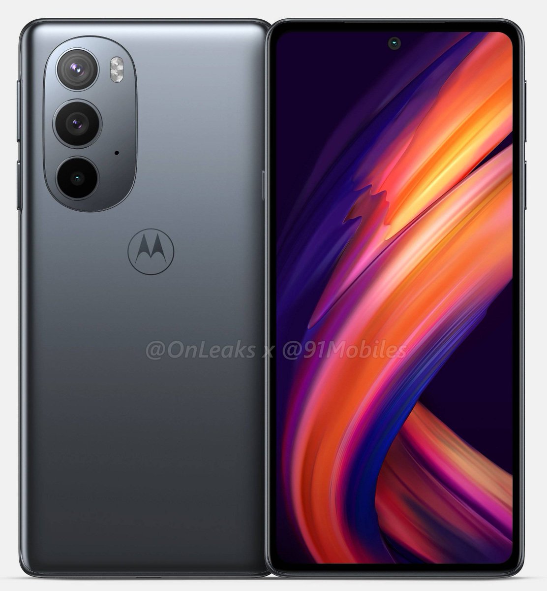 Tech_Saala's tweet image. Motorola Edge 30 Ultra / X render

- 6.6&quot; OLED HDR10+  144Hz
- Snapdragon 898
- 50MP OV50A + 50MP JN150 + 2MP OV20B1B
- 60MP front
- 5000mAh battery with 68W
- 3.5mm jack
- Android 11
- LPDDR5X, UFS 3.1, IP52
#TechSaala #Motorola #Edge30Ultra #Moto #MotoEdge