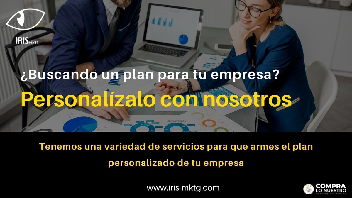 MktgIris's tweet photo. Sabemos que los planes que encuentras no se acomodan a las necesidades de tu empresa, por eso creamos nuestra sección de personalización del plan con una gran variedad de servicios. 
¿Te interesa? 
Contáctanos en https://t.co/3gkJ5dvO6A  o en la página web https://t.co/JAeHmvbRxH https://t.co/L4t6C6pK0F