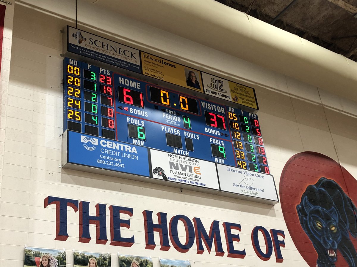 PanthersJCHS's tweet photo. The Lady Panthers make a statement with a big 61-37 win over #17 ranked  Salem! They improve to 4-0 on the season. 🔵⚪️🔴 https://t.co/FFfV3wNwF6