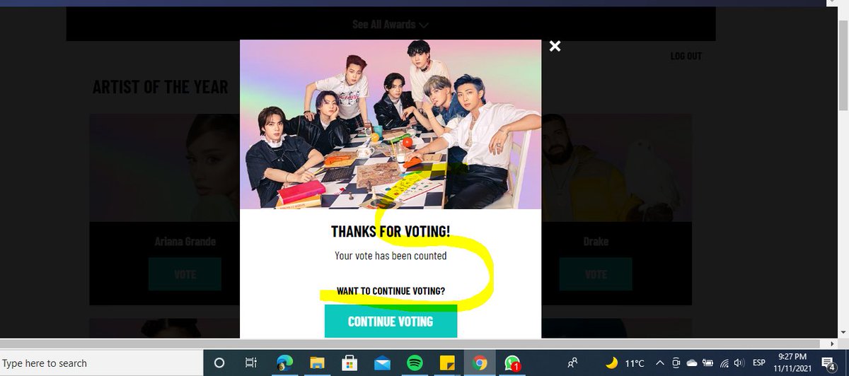 Winterbear21_94's tweet photo. @Magic_ShopEc @BTS_twt Dejando votos en los AMAS con esta cuenta también 😊💜

ECU ARMY VOTING FOR BTS 

I vote for   #BUTTER  for #TheMusicVideo at the #PCAs  @BTS_twt https://t.co/wuxUksyDlq