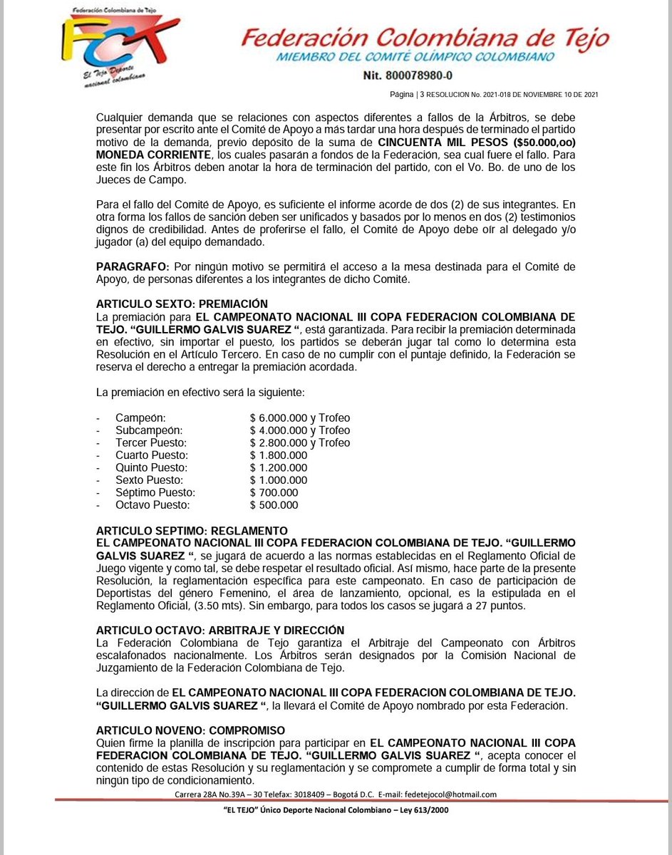 TejoColombia's tweet photo. Navidad para nuestros afiliados! Excelente campeonato, no te lo pierdas!! https://t.co/Iwc6ZxioWV