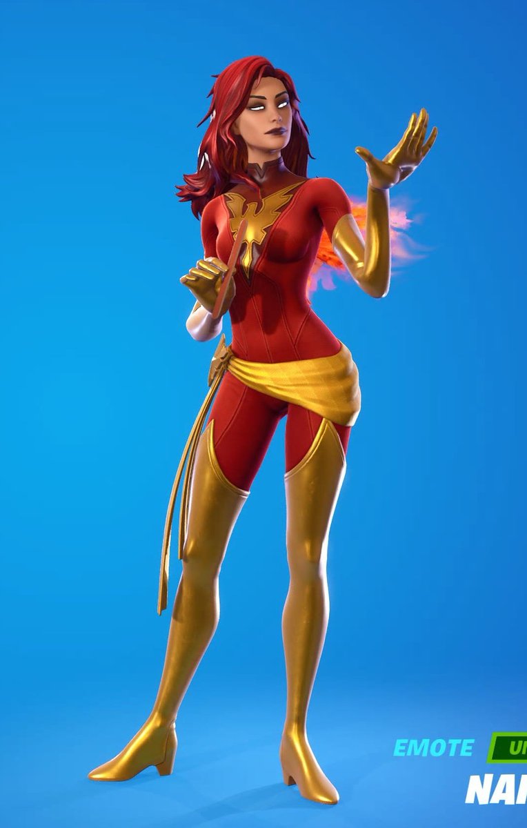 "So I was playing Fornite &amp; I randomly came across myself, my evil self or future me's evil self technically... weird how that works."