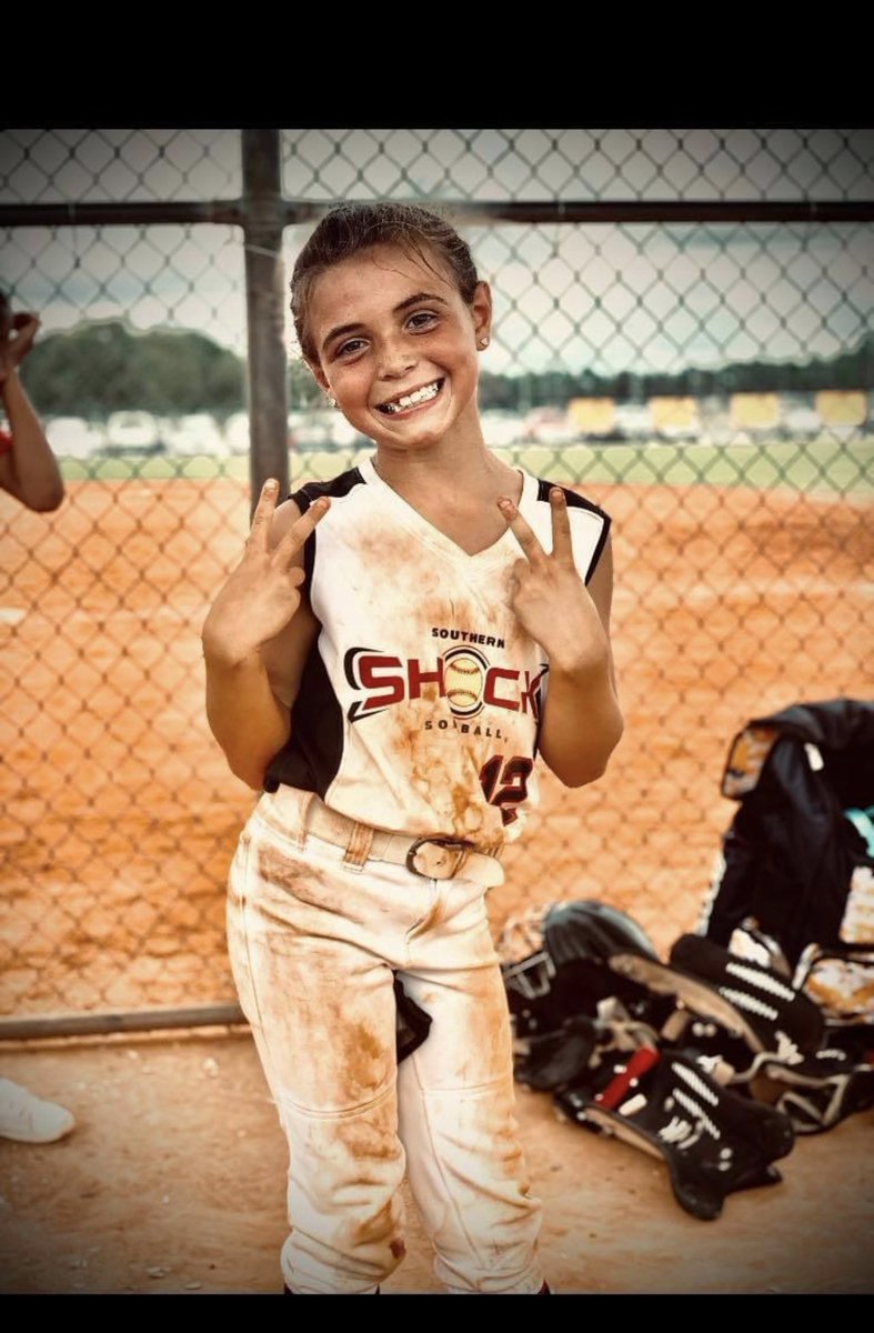 Our 7 year old STAR!!!!! Go ahead and write her name down and get her autograph! She is playing 10u and throwing shut-outs already! 🔥🥎🔥🥎 Avery Thompson 🥎