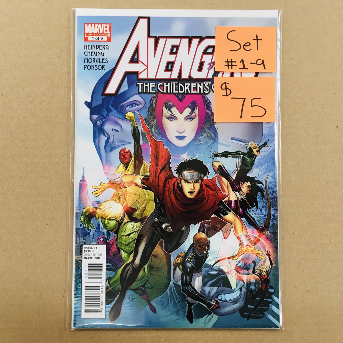 CosmicComicsLV's tweet photo. Complete #ComicSet of #Avengers The Children's Crusade added to the case.  The #YoungAvengers search for #ScarletWitch.

#BackIssues #Marvel #Comics #LasVegas #getyourfix #NerdCulture702 https://t.co/yOVgYgyMKF