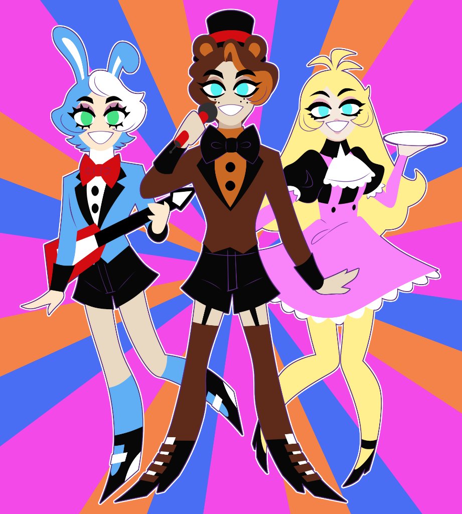 MAL_fnafVIP's tweet photo. Un poco tarde, pero aquí dejamos este dibujo para conmemorar el aniversario de #fivenightsatfreddys2 juego en el que debutaron nuestros queridos aminatronicos toy 
#fnaf #fnaf2 #toyfreddy #toybonnie #toychica #thankyoutoyfreddy #ThankYouScott https://t.co/Esd7rLg9bY