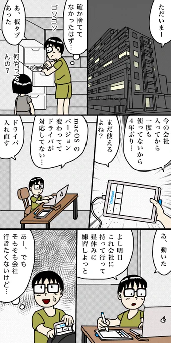 ツイッター漫画を描く47歳4日目#ツイッター漫画を描く47歳 