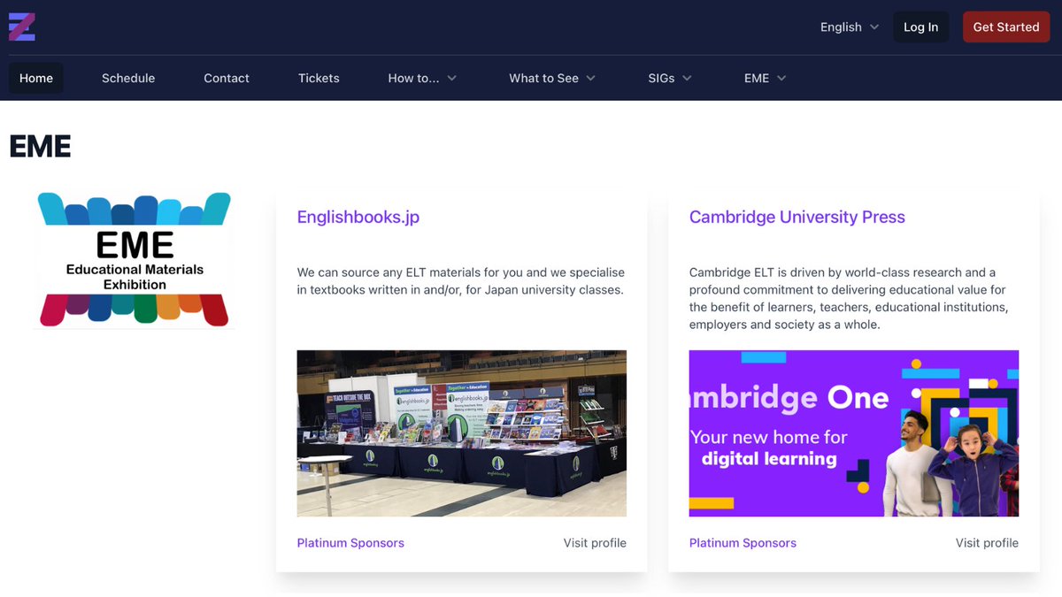 This weekend at the #JALT2021 Annual International Conference, be sure to check out our Educational Materials Exhibit! 
jalt2021.edzil.la/partnership/pa…
Talk with reps to find the right materials for your classes! Get advice about how to best utilize materials with your students!