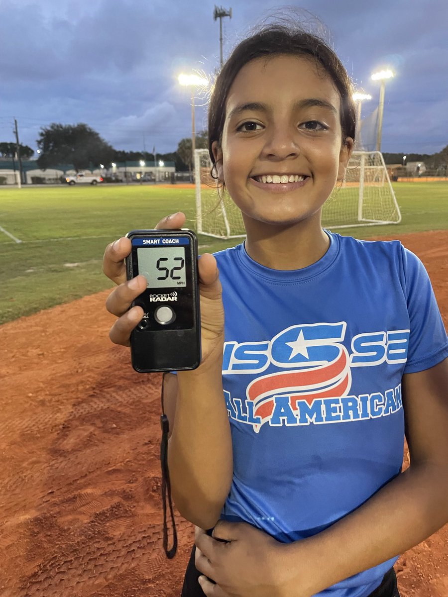 My little fireball putting in the work! Way to go Cami!🔥💪🏻 #proudpitchingcoach