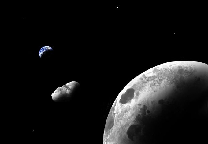 دراسة: الأرض لديها قمر ثان "تائه" يدور حول الأرض يدعى "كامو أوليوا" FD9jqk1UYAYJPBM?format=jpg&name=small