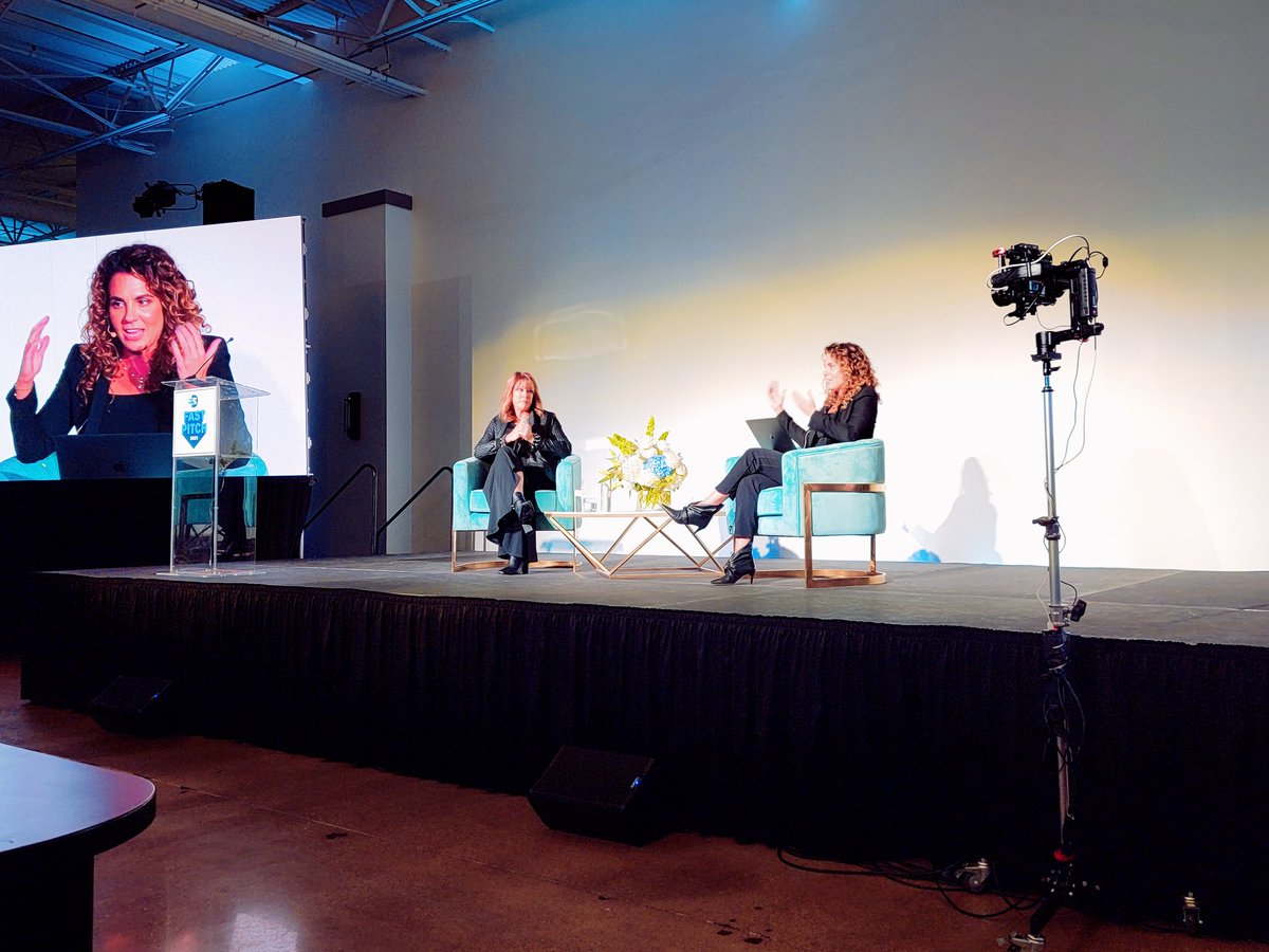 DISEorg's tweet photo. DISE board president Carla Rosenberg is interviewing @NancyLieberman, our 2021 Heart of Dallas Award presented by @SouthwestAir honoree. #FastPitch21 https://t.co/m9TDWXYfB3