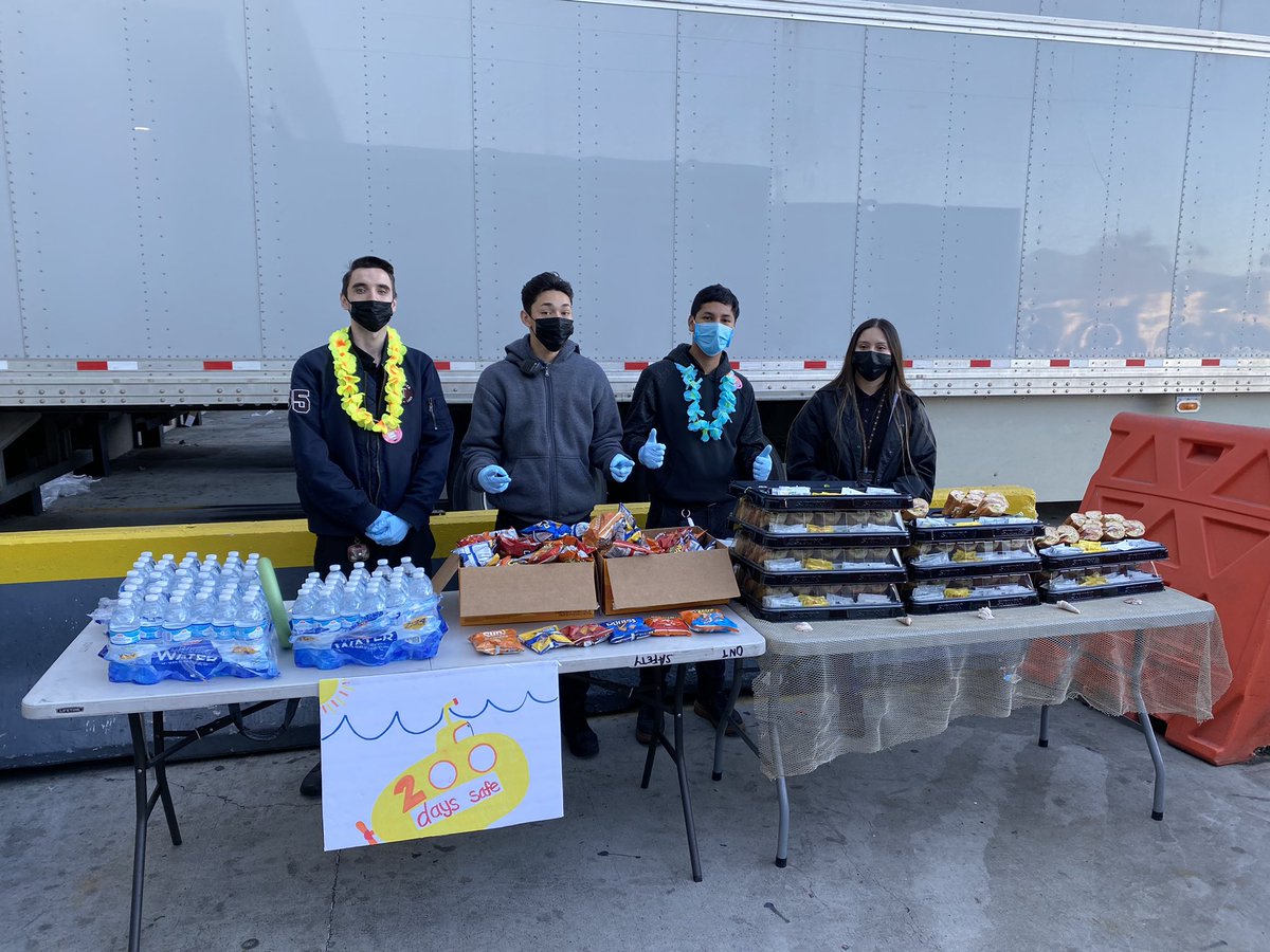 CONGRATULATIONS to the Ontario Sunrise sort for reaching 200 DAYS SAFE!!!!! Way to go team!! We make safety INTENTIONAL. 👏🏼 @melirere @GregPietrek @hrbobbyups