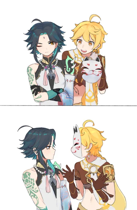 mask buddy #空魈 #aexiao 