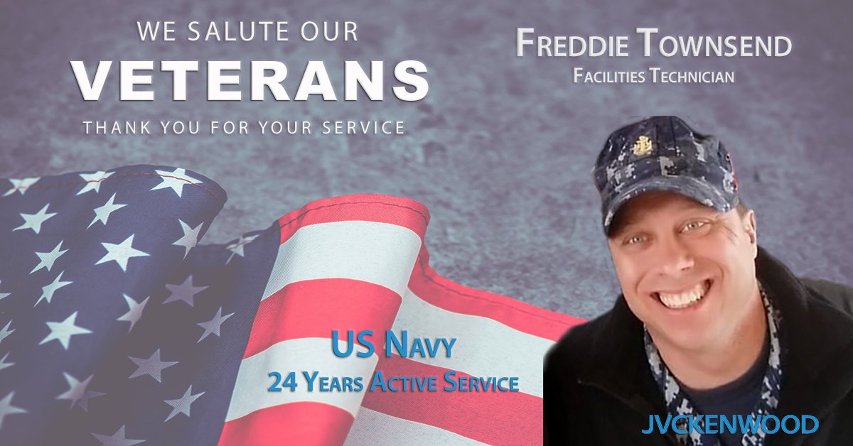 JVCKENWOOD Veteran Freddie Townsend