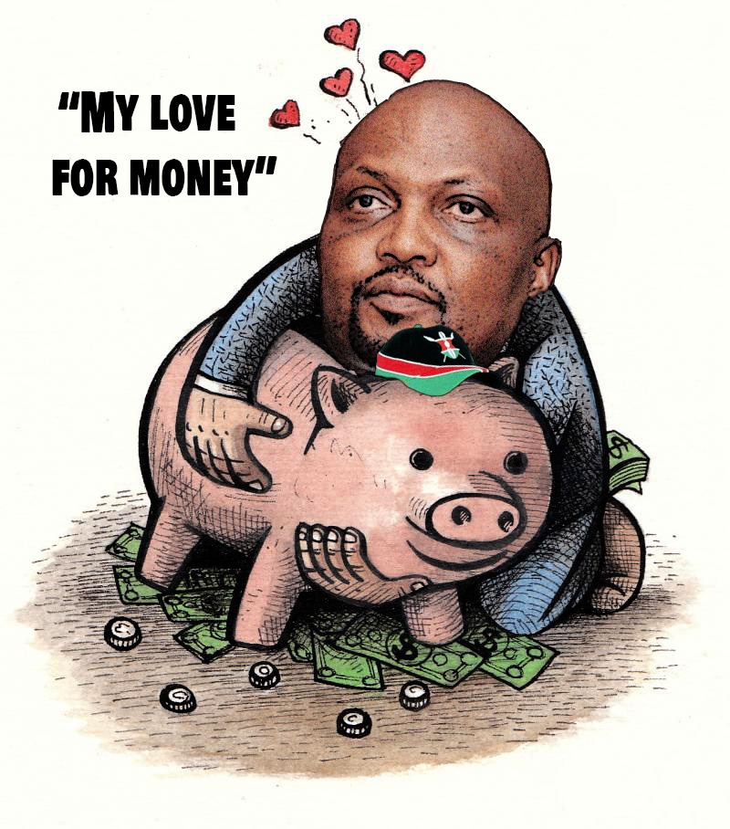 Moses Kuria's family are greedy and has taken advantage of having their own as the Mp. They have stolen a lot of money from the people of Gatundu South #GatunduCDFCorruption