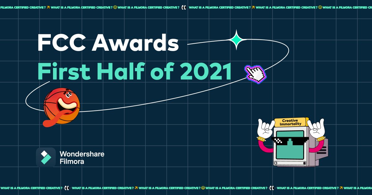 Filmora_Editor's tweet photo. 🎉 Congratulations to the three winners of the Filmora Certified Creative Awards for the first half of 2021! 

👍 Join the Facebook group and become one of our Certified Creatives: https://t.co/We5IUfpLto https://t.co/FDdQqD7QG2