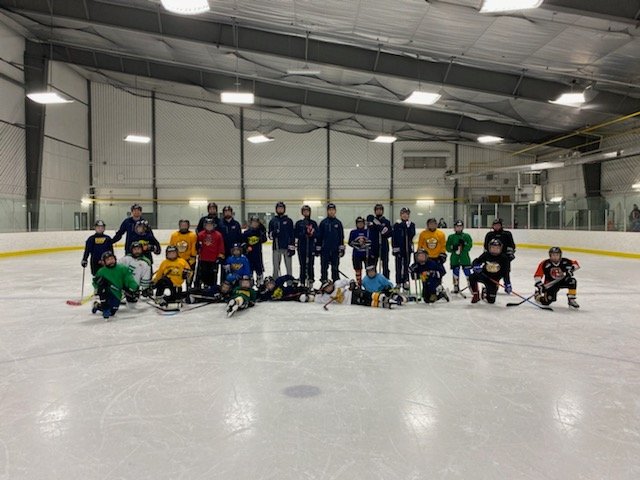 cac_hockey's tweet photo. #CAC_U15AAA Had a very successful day! The smiles were seen all over the rink! Over 100 skaters love hockey a little more after today! 🏒 🥅 🏒 Way to spread the love team!! 👏 https://t.co/IRtL07bqzK
