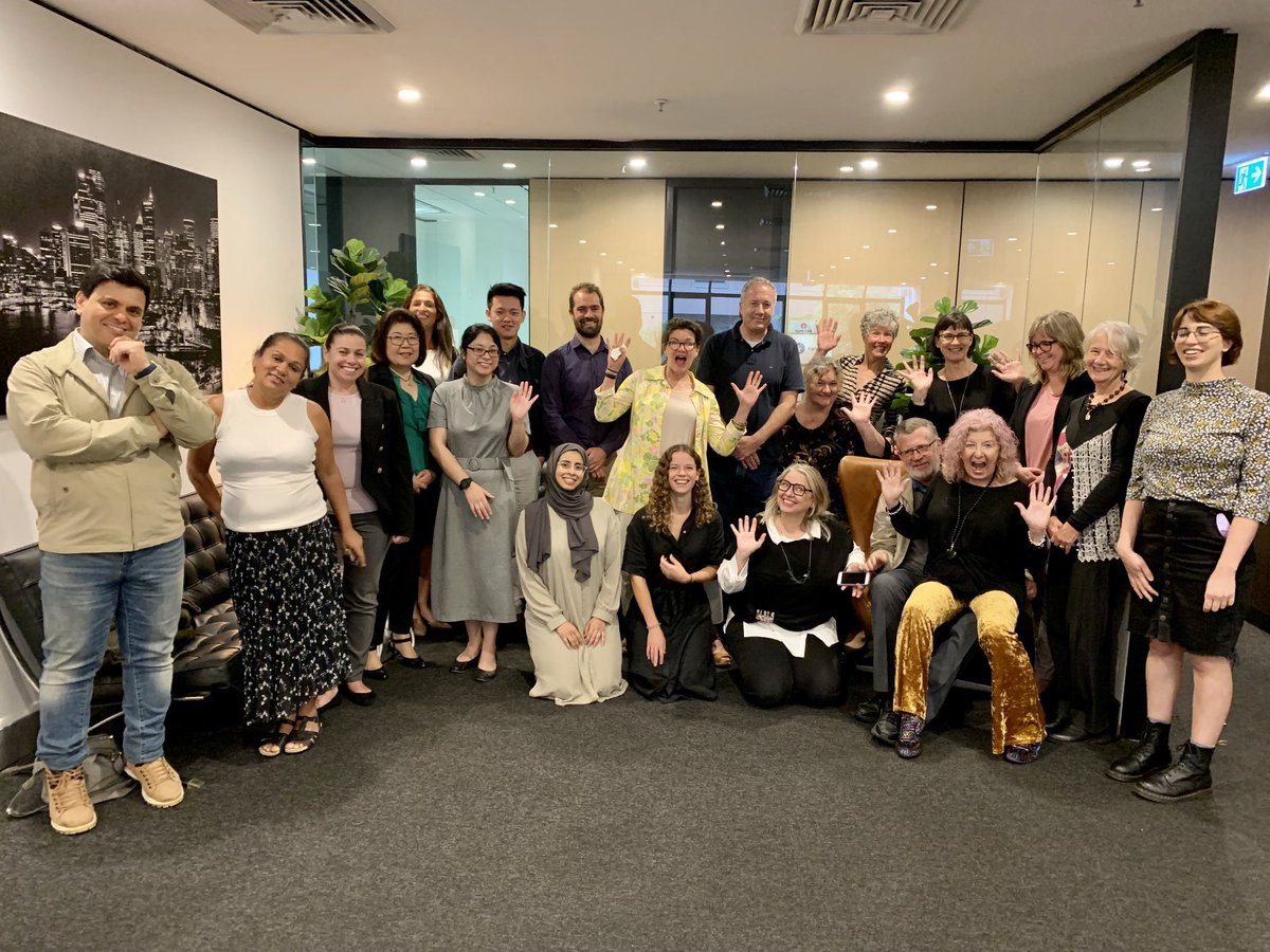 gerontologyau's tweet image. The #AAGConf21 state hubs in action today. We are getting together in-person in each State to brainstorm, present our work, and find collaborations. Here’s our Adelaide, Sydney, &amp;amp; Melbourne hubs. Guess which one is Melbs? #MasksOn
