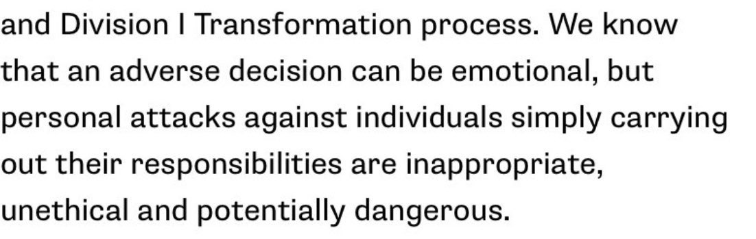 zachmcginty's tweet photo. @InsidetheNCAA Did they hurt your feelings with those mean comments? What you did was inappropriate, unethical and ACTUALLY dangerous to a bunch of kids who didn’t deserve it. #FreeOSU https://t.co/n1kBHwLRKc