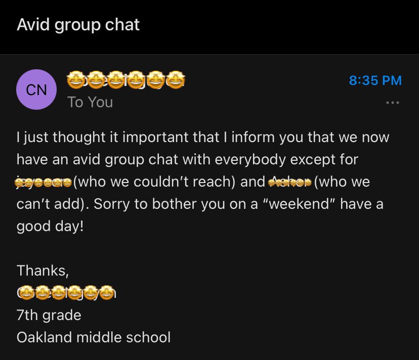 juIiavalera's tweet photo. During parent teacher conferences I had a lot of parents tell me about how their child was constantly talking about their AVID friends. Nothing makes me happier than the relationships these kids have developed and the AVID family they’ve become! 🌟 #CPSAvid #CPSbest #AVID4college https://t.co/X7285dNOV9
