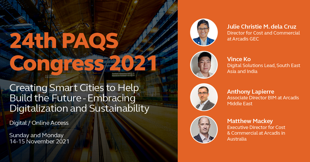 Arcadians Julie Christie dela Cruz, Vince Ko, Anthony Lapierre and Matthew Mackey will tackle topics around Creating Smart Cities to Help Build the Future — Embracing #Digitalization &amp; #Sustainability at the 24th PAQS Annual Congress event on Nov 14 and 15
paqs2021.com