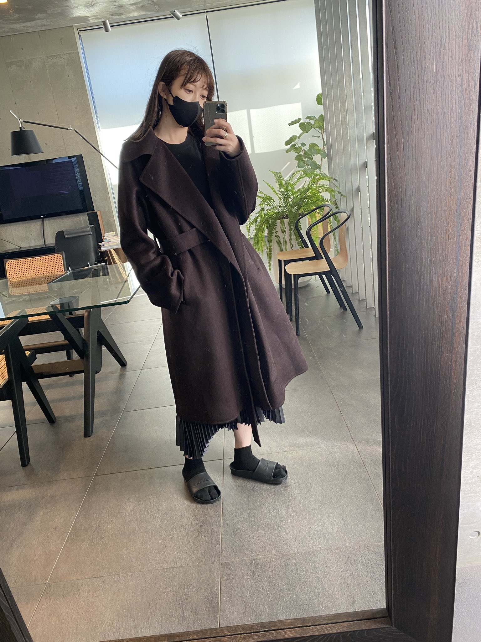 新品 ユニクロ UNIQLO +J カシミヤブレンドラップロングコート L 新品 ユニクロ UNIQLO +J カシミヤブレンドラップロングコート L